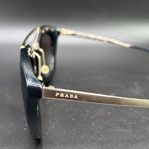 Authentic Prada SPR 09Q Cinema Runway Sunglasses 1AB-0A7 Italy NEED NEW NOSEPADS - Picture 8 of 12